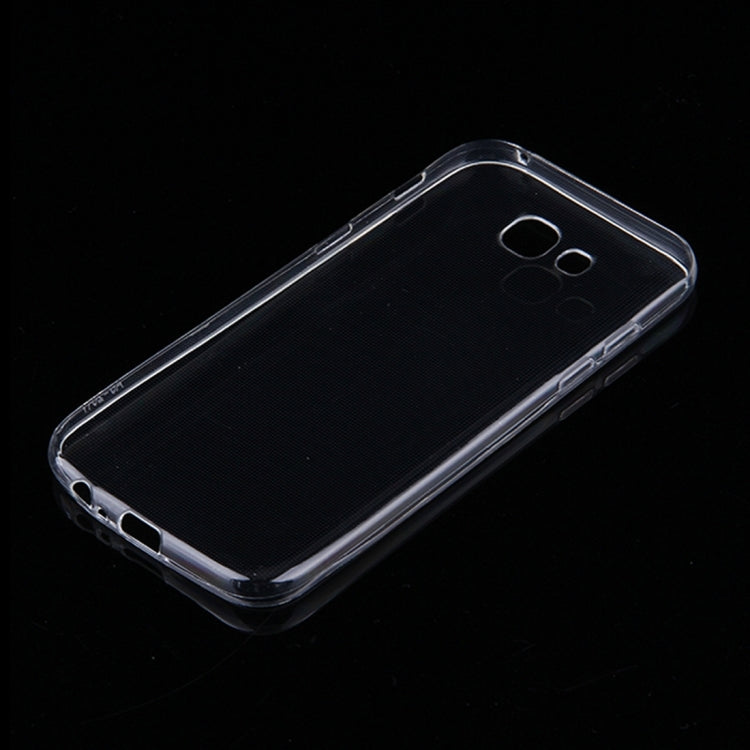 50 PCS for Galaxy A5 (2017) / A520 0.75mm Ultra-thin Transparent TPU Protective Case(Transparent)