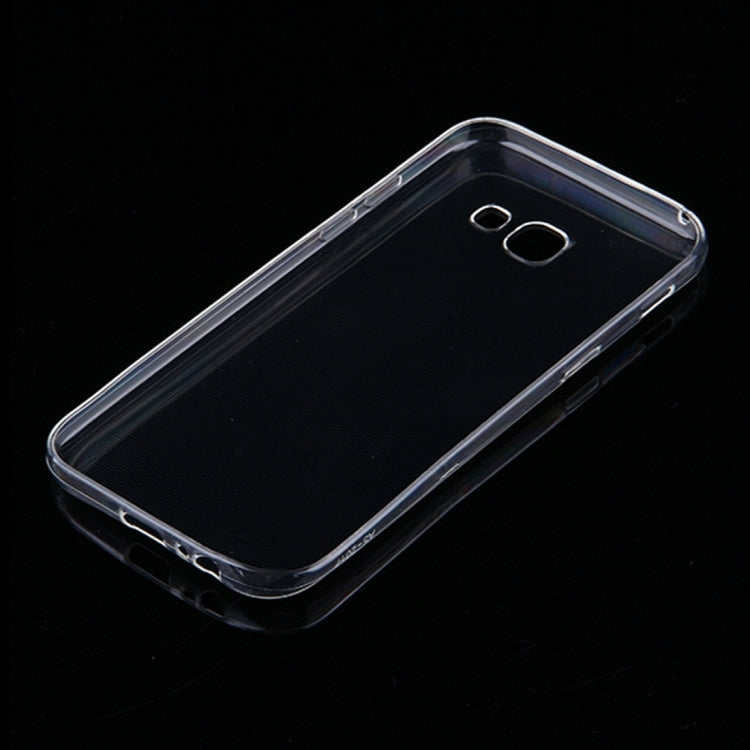 50 PCS for Galaxy A5 (2017) / A520 0.75mm Ultra-thin Transparent TPU Protective Case(Transparent)