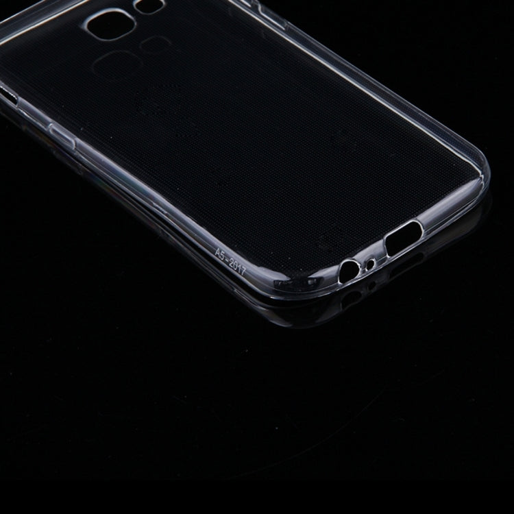 50 PCS for Galaxy A5 (2017) / A520 0.75mm Ultra-thin Transparent TPU Protective Case(Transparent)
