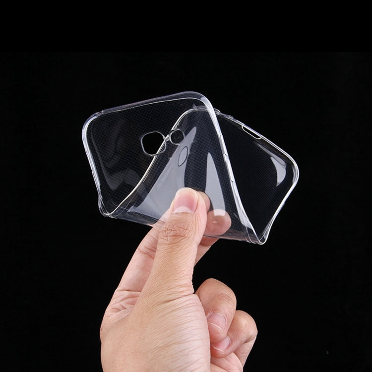 50 PCS for Galaxy A5 (2017) / A520 0.75mm Ultra-thin Transparent TPU Protective Case(Transparent)