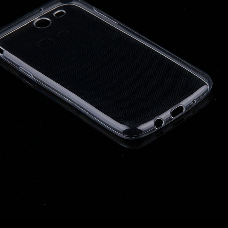 50 PCS for Galaxy J3 (2017) (US Version) 0.75mm Ultra-thin Transparent TPU Protective Case(Transparent)