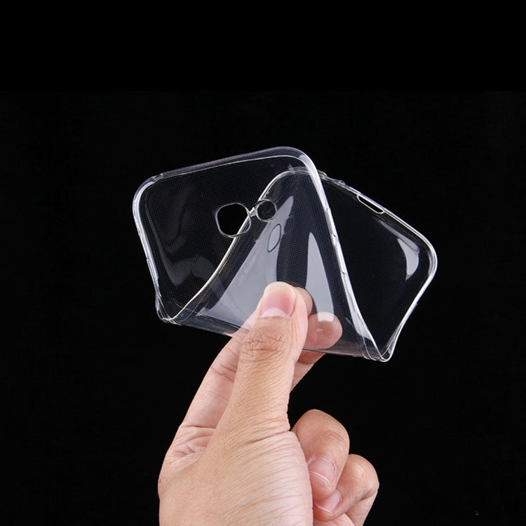 For Galaxy C9 Pro / C900 0.75mm Ultra-thin Transparent TPU Protective Case(Transparent)