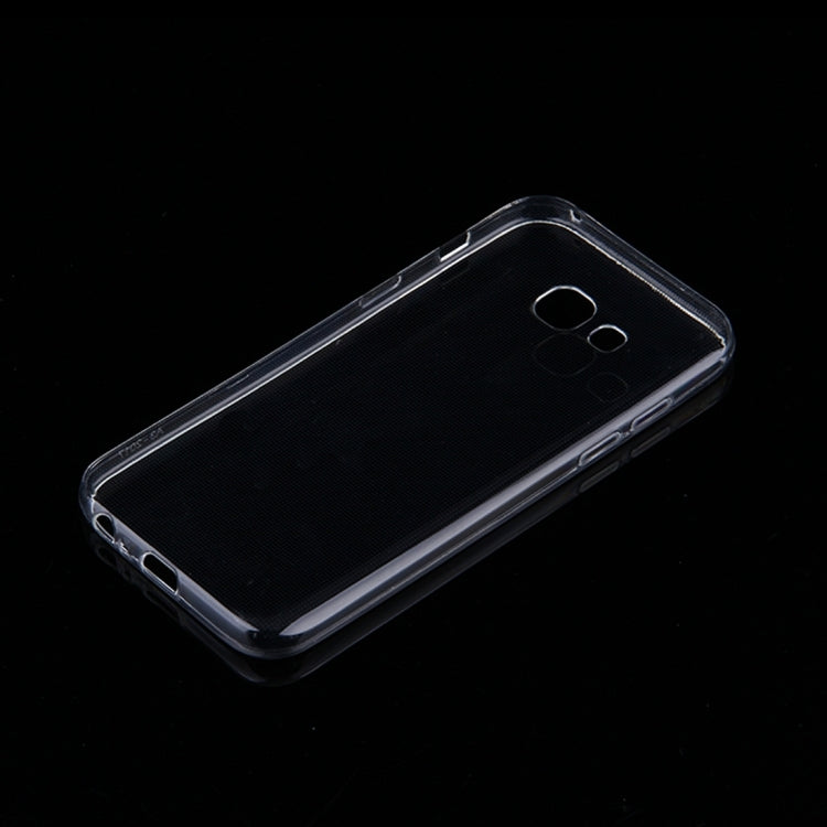 For Galaxy A3 (2017) / A320 0.75mm Ultra-thin Transparent TPU Protective Case(Transparent)