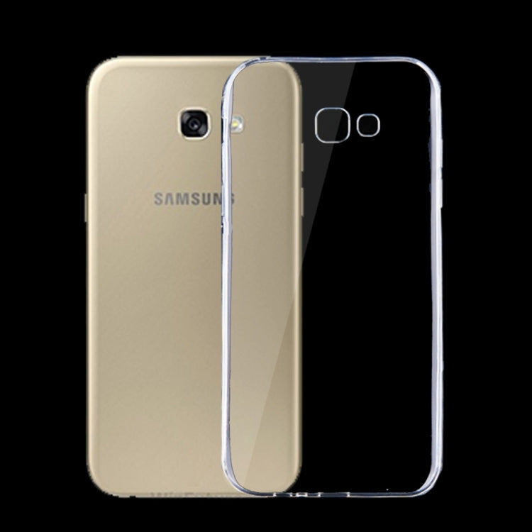 For Galaxy A7 (2017) / A720 0.75mm Ultra-thin Transparent TPU Protective Case(Transparent)