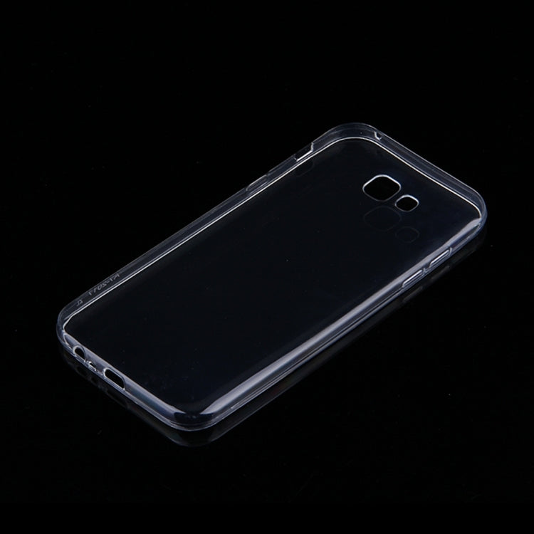 For Galaxy A7 (2017) / A720 0.75mm Ultra-thin Transparent TPU Protective Case(Transparent)
