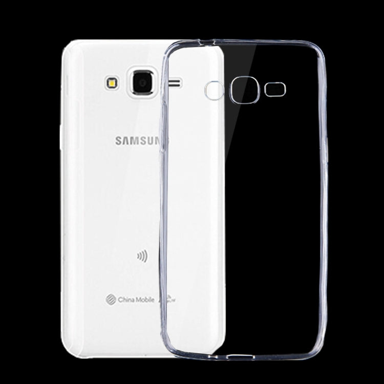For Galaxy J2 Prime 0.75mm Ultra-thin Transparent TPU Protective Case(Transparent)