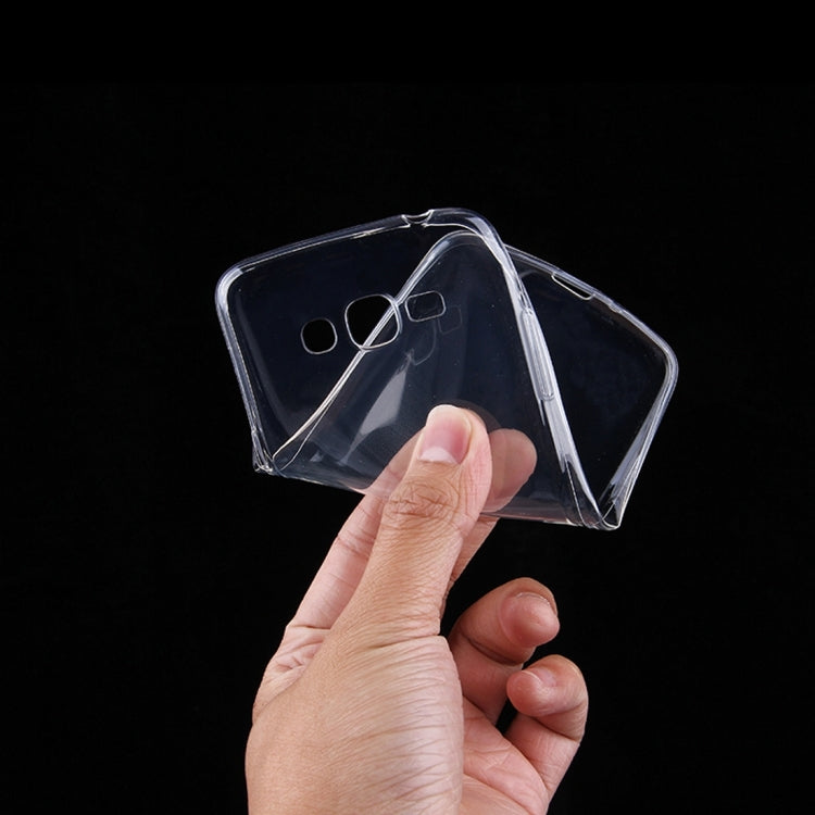 For Galaxy J2 Prime 0.75mm Ultra-thin Transparent TPU Protective Case(Transparent)
