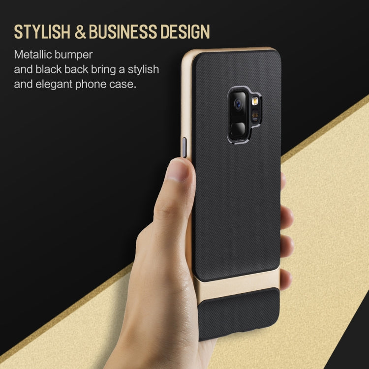 ROCK Royce Series PC + TPU Case for Galaxy S9 (Grey)