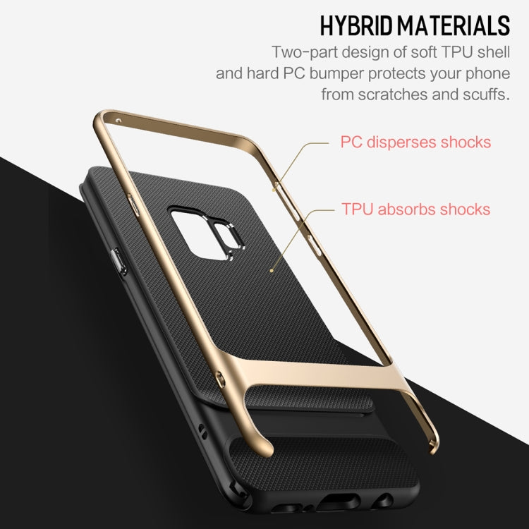 ROCK Royce Series PC + TPU Case for Galaxy S9 (Grey)