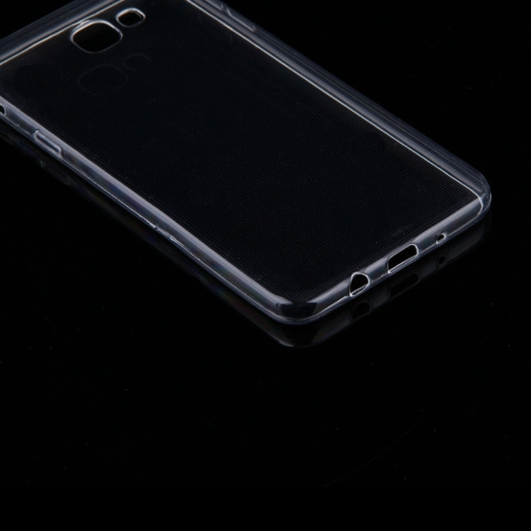 50 PCS for Galaxy On5 (2016) & J5 Prime 0.75mm Ultra-thin Transparent TPU Protective Case(Transparent)