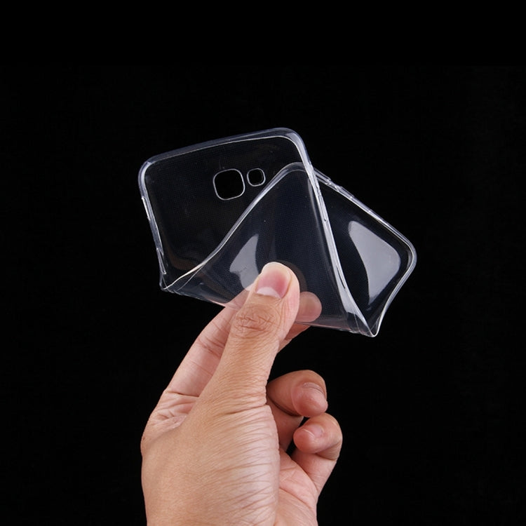 50 PCS for Galaxy On5 (2016) & J5 Prime 0.75mm Ultra-thin Transparent TPU Protective Case(Transparent)