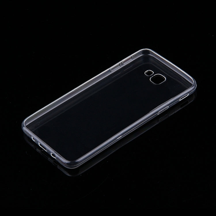 For Galaxy On5 (2016) & J5 Prime 0.75mm Ultra-thin Transparent TPU Protective Case(Transparent)