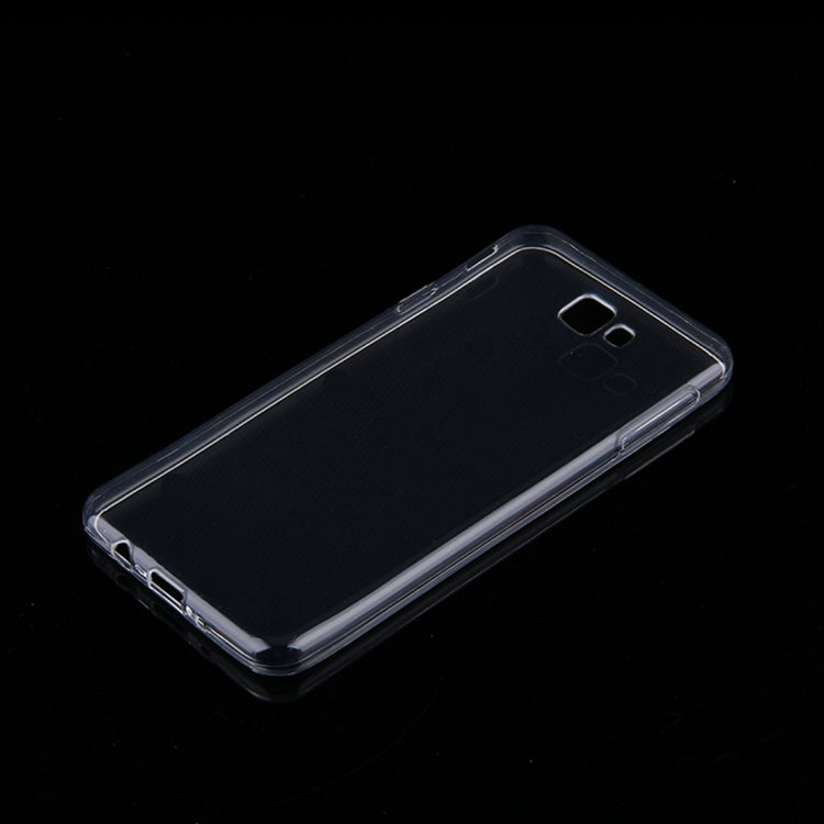 For Galaxy On7 (2016) & J7 Prime 0.75mm Ultra-thin Transparent TPU Protective Case(Transparent)