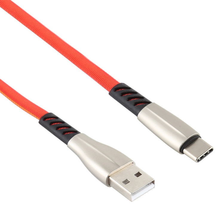 3A USB to USB-C / Type-C Shark Data Cable, Cable Length: 1m