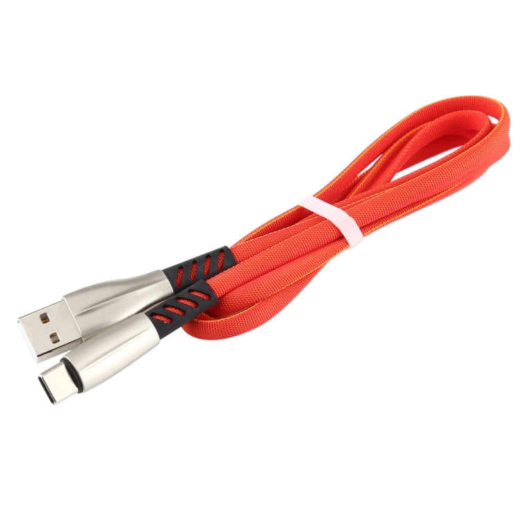 3A USB to USB-C / Type-C Shark Data Cable, Cable Length: 1m