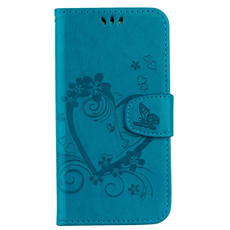 For Galaxy J7 (2017) / J730 ( EU Version) Pressed Flowers Butterfly Love Pattern Horizontal Flip Leather Case with Holder & Card Slots & Wallet & Photo Frame