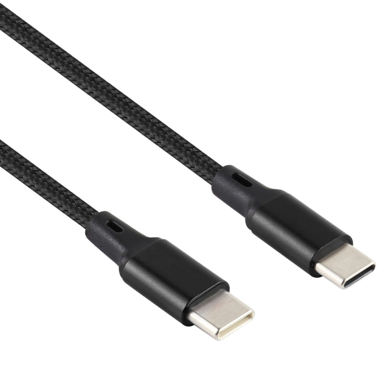2A USB to USB-C / Type-C Braided Data Cable, Cable Length: 1m
