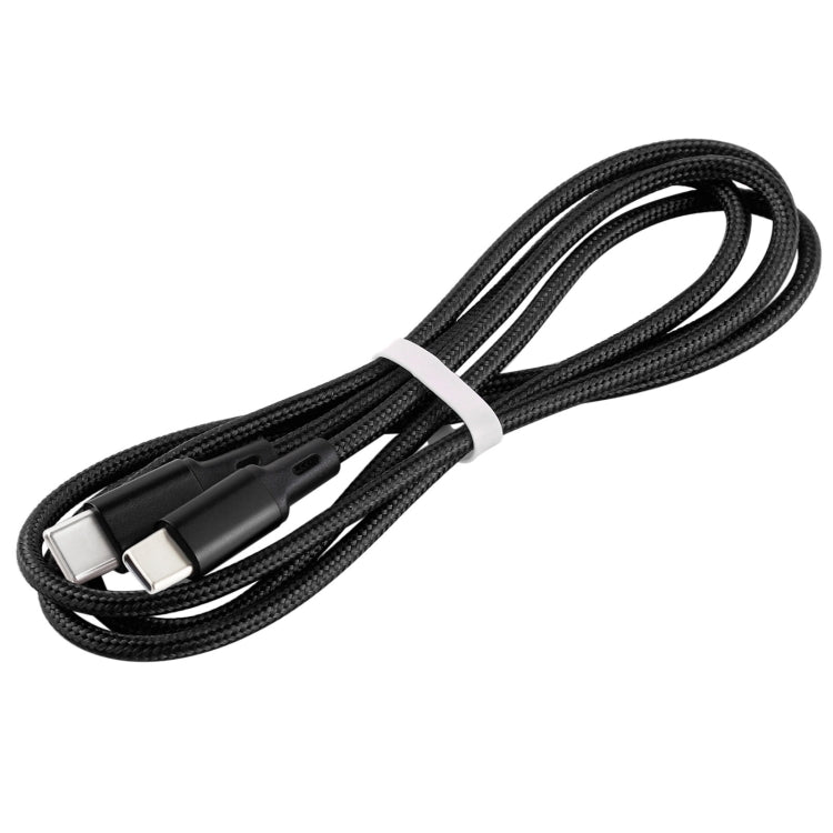 2A USB to USB-C / Type-C Braided Data Cable, Cable Length: 1m