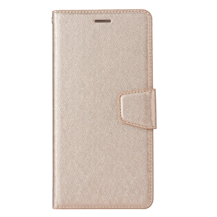 For Galaxy S8+ / G9550 Silk Texture Horizontal Flip Leather Case with Holder & Card Slots & Wallet & Photo Frame