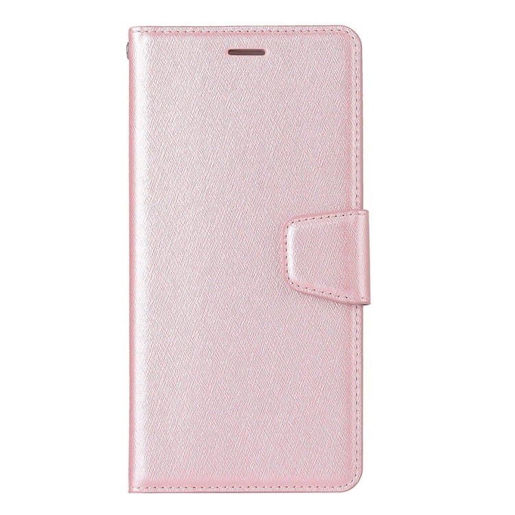 For Galaxy S8+ / G9550 Silk Texture Horizontal Flip Leather Case with Holder & Card Slots & Wallet & Photo Frame