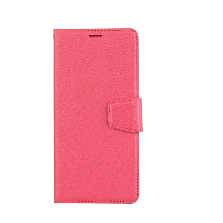 For Galaxy Note 8 Silk Texture Horizontal Flip Leather Case with Holder & Card Slots & Wallet & Photo Frame