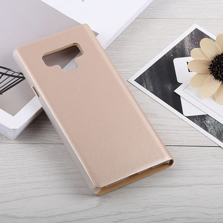 Litchi Texture PU+PC Horizontal Flip Leather Case for Galaxy Note 9 with Call Display ID
