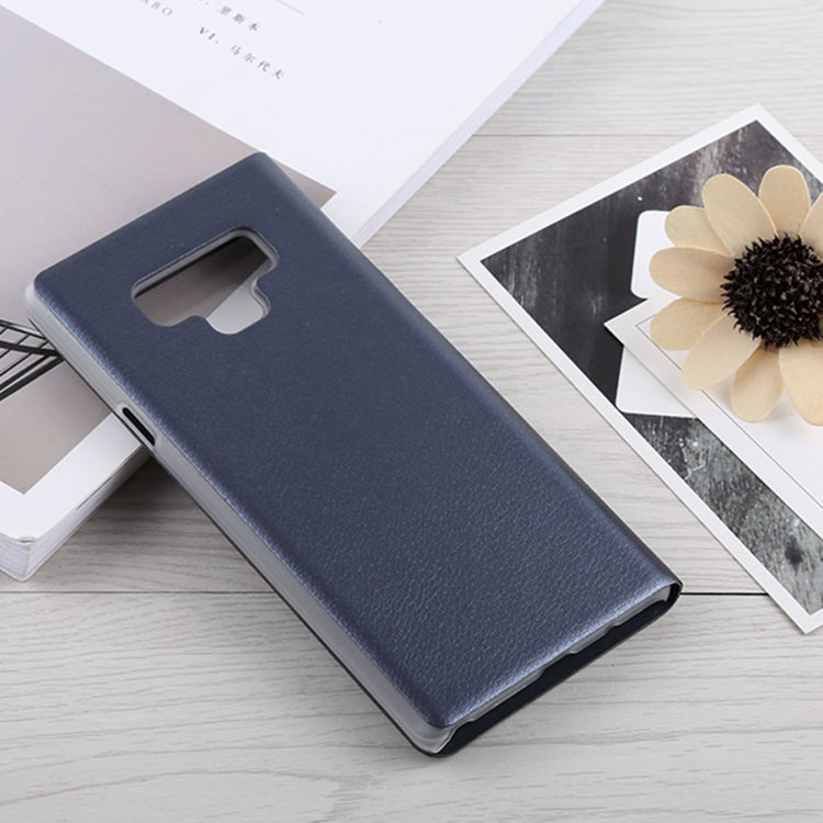 Litchi Texture PU+PC Horizontal Flip Leather Case for Galaxy Note 9 with Call Display ID