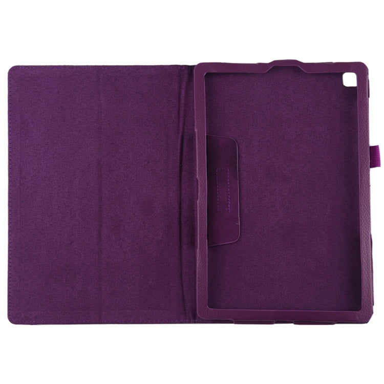 Litchi Texture Horizontal Flip Leather Case for Galaxy Tab S5e 10.5 T720 / T725, with Holder