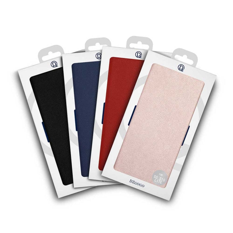 DZGOGO MILO Series PC + PU Horizontal Flip Leather Case for Samsung Galaxy S10e, with Holder & Card Slot & Wallet