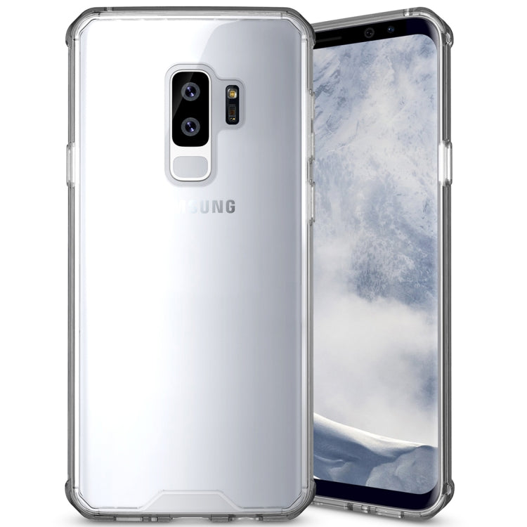 For Galaxy S9+ Acrylic + TPU Shockproof Transparent Armor Protective Back Cover Case