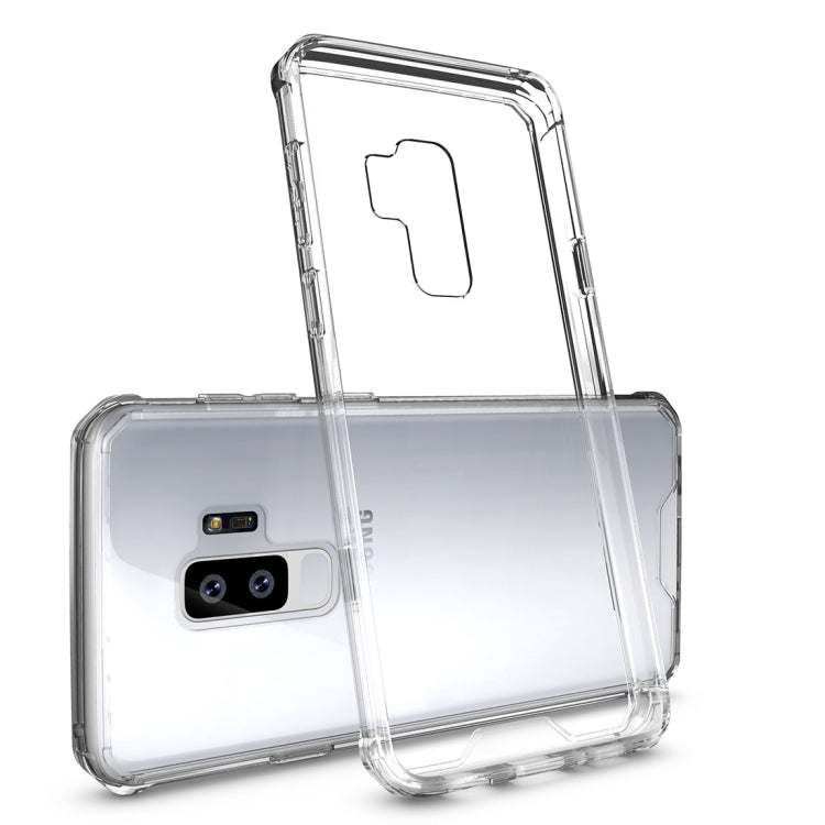 For Galaxy S9+ Acrylic + TPU Shockproof Transparent Armor Protective Back Cover Case