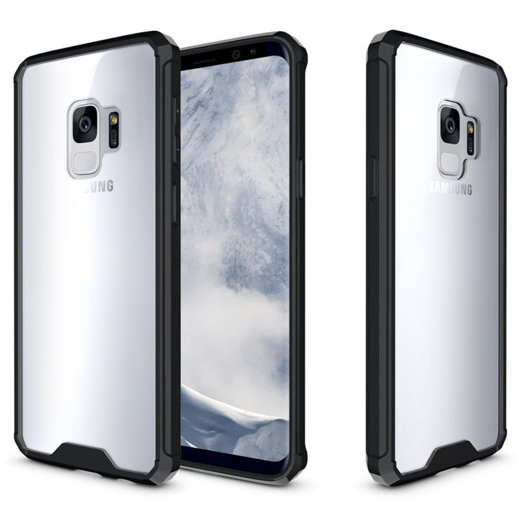 For Galaxy S9 Acrylic + TPU Shockproof Transparent Armor Protective Back Cover Case