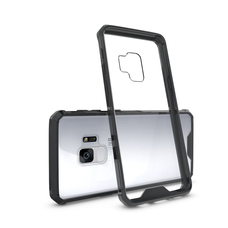 For Galaxy S9 Acrylic + TPU Shockproof Transparent Armor Protective Back Cover Case