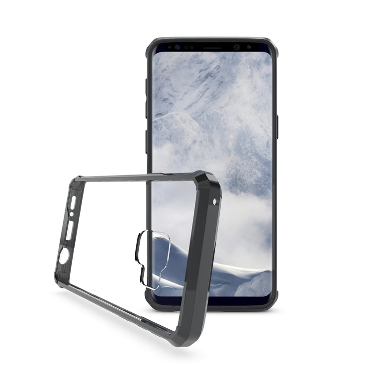 For Galaxy S9 Acrylic + TPU Shockproof Transparent Armor Protective Back Cover Case