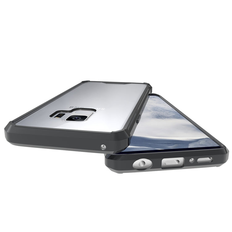 For Galaxy S9 Acrylic + TPU Shockproof Transparent Armor Protective Back Cover Case