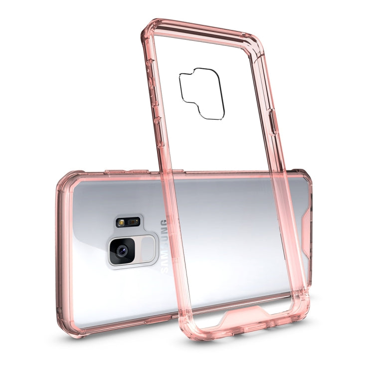 For Galaxy S9 Acrylic + TPU Shockproof Transparent Armor Protective Back Cover Case