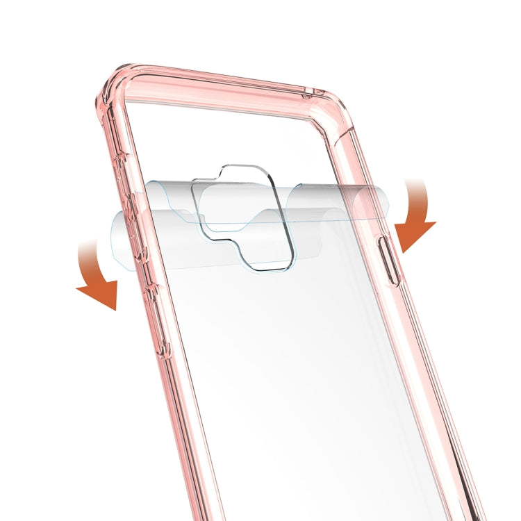 For Galaxy S9 Acrylic + TPU Shockproof Transparent Armor Protective Back Cover Case