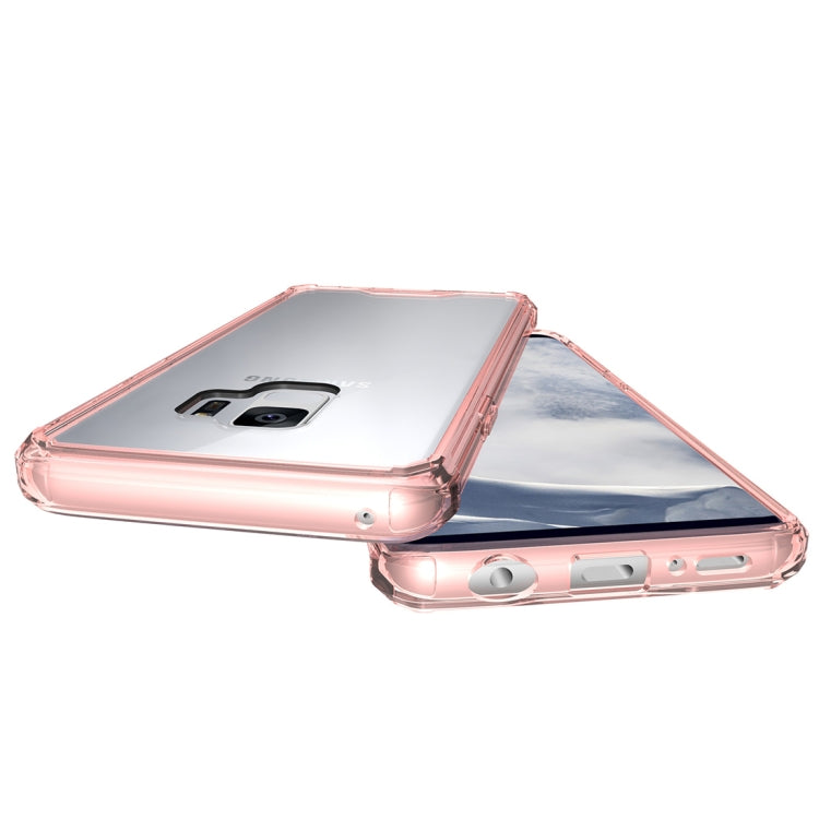 For Galaxy S9 Acrylic + TPU Shockproof Transparent Armor Protective Back Cover Case