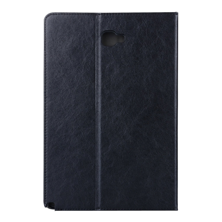 For Galaxy Tab A 10.1 (2016) / P585 Cowhide Texture Horizontal Flip Leather Case with Holder & Card Slot & Wallet & Hand Strap
