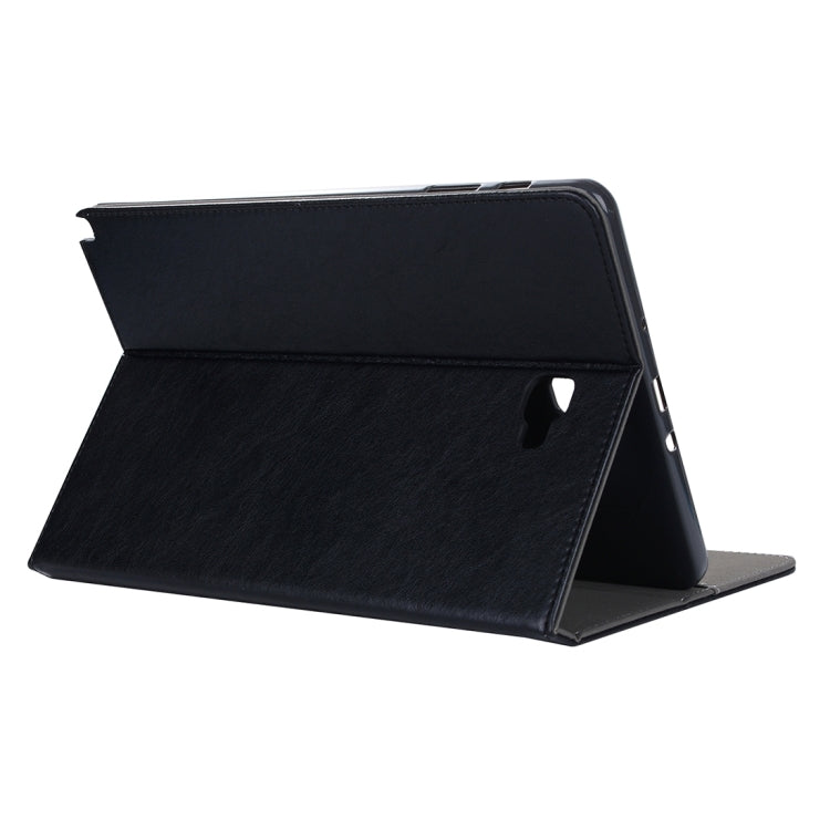 For Galaxy Tab A 10.1 (2016) / P585 Cowhide Texture Horizontal Flip Leather Case with Holder & Card Slot & Wallet & Hand Strap