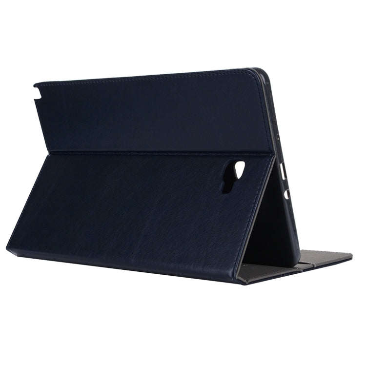 For Galaxy Tab A 10.1 (2016) / P585 Cowhide Texture Horizontal Flip Leather Case with Holder & Card Slot & Wallet & Hand Strap