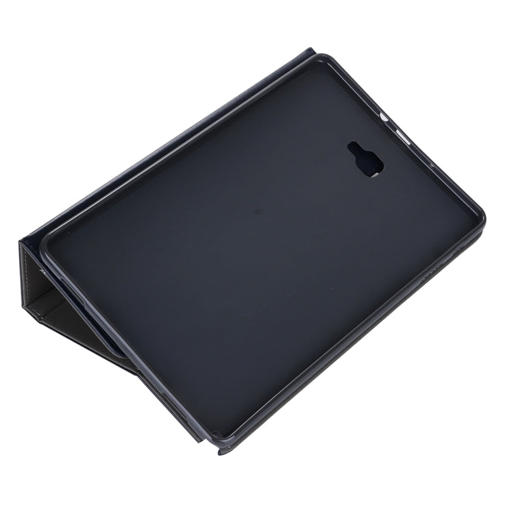 For Galaxy Tab A 10.1 (2016) / P585 Cowhide Texture Horizontal Flip Leather Case with Holder & Card Slot & Wallet & Hand Strap