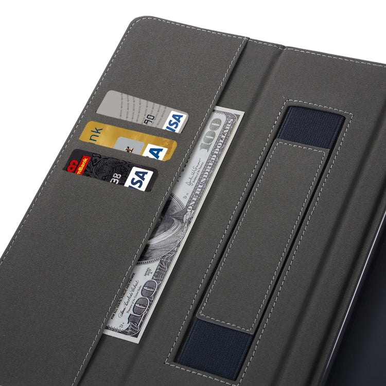 For Galaxy Tab A 10.1 (2016) / P585 Cowhide Texture Horizontal Flip Leather Case with Holder & Card Slot & Wallet & Hand Strap