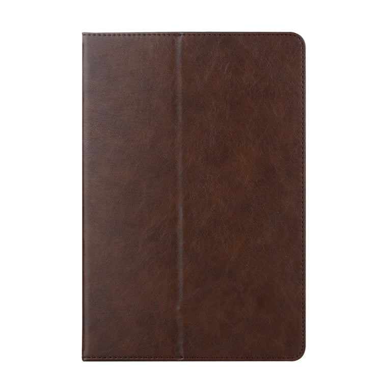 For Galaxy Tab A 10.1 (2016) / P585 Cowhide Texture Horizontal Flip Leather Case with Holder & Card Slot & Wallet & Hand Strap