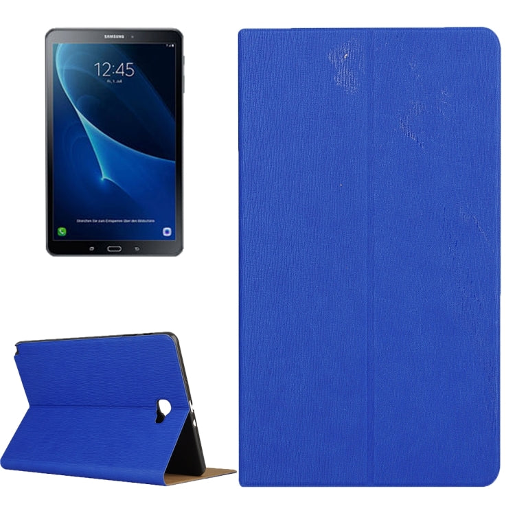 For Galaxy Tab A 10.1 (2016) / P585 Bark Texture Horizontal Flip Leather Case with Holder