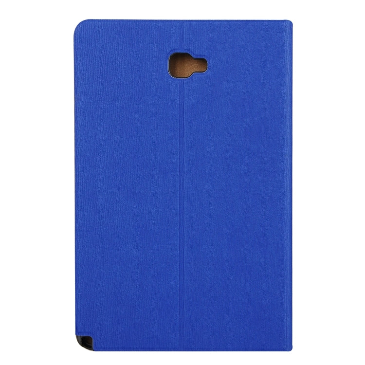 For Galaxy Tab A 10.1 (2016) / P585 Bark Texture Horizontal Flip Leather Case with Holder