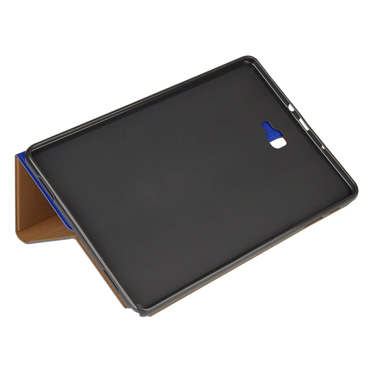 For Galaxy Tab A 10.1 (2016) / P585 Bark Texture Horizontal Flip Leather Case with Holder