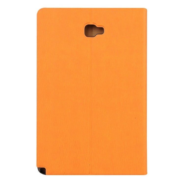For Galaxy Tab A 10.1 (2016) / P585 Bark Texture Horizontal Flip Leather Case with Holder