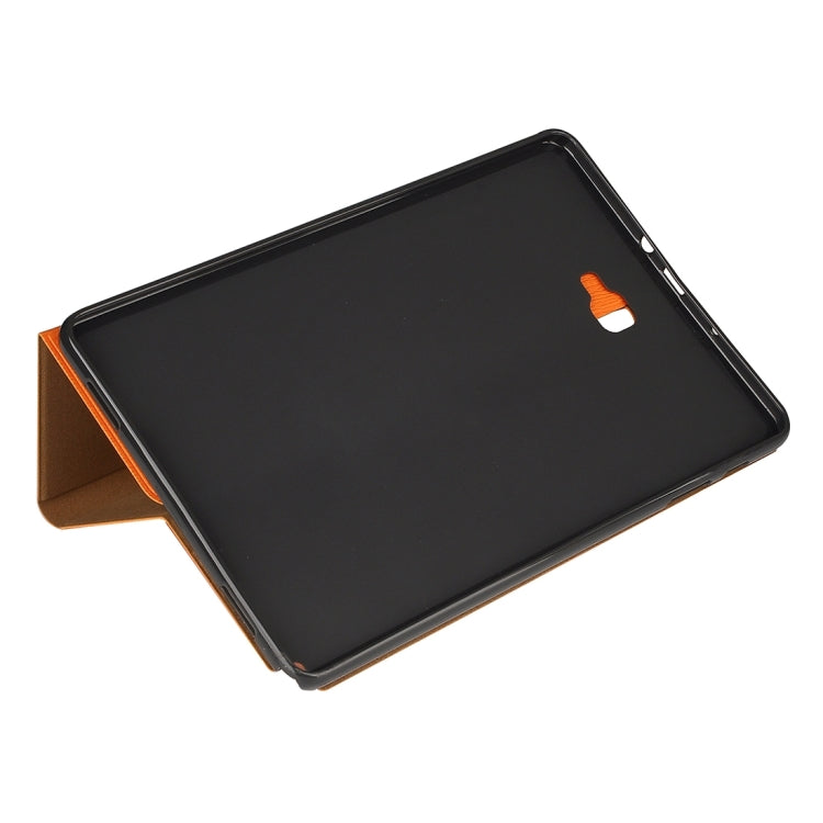 For Galaxy Tab A 10.1 (2016) / P585 Bark Texture Horizontal Flip Leather Case with Holder