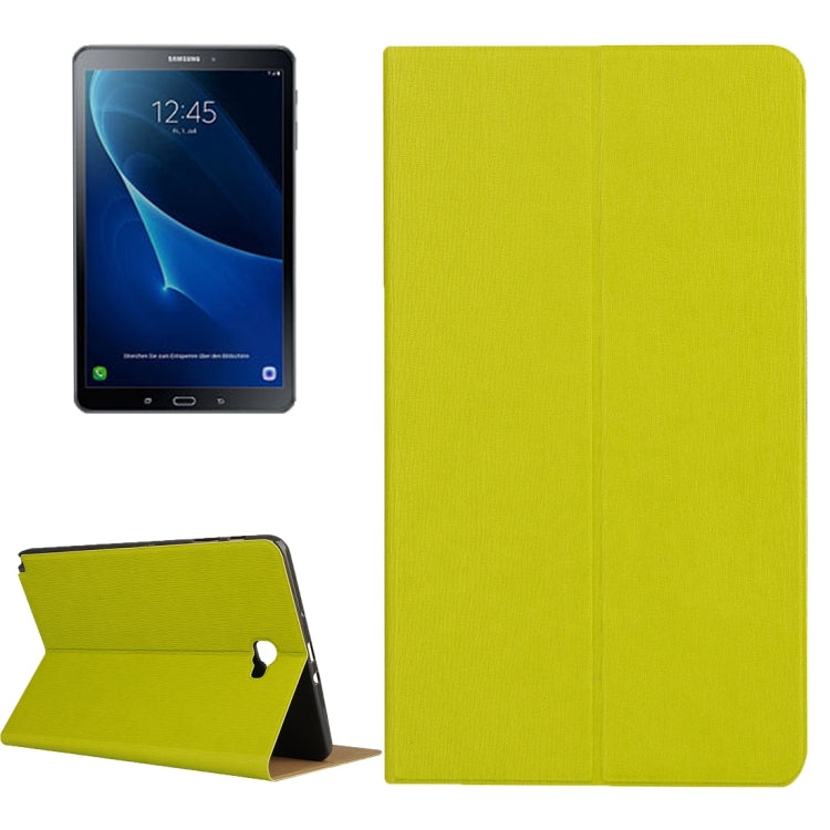 For Galaxy Tab A 10.1 (2016) / P585 Bark Texture Horizontal Flip Leather Case with Holder